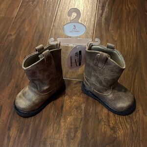 Baby Deer Brown Kids Boots